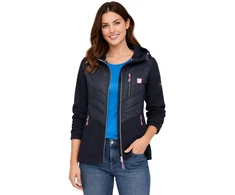 Geographical Norway Tulka Navy Db Lady 0124 tamsiai mėlynas moteriškas flisinis džemperis (WZ6442F/GN-Navy)
