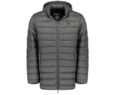 Geographical Norway vyriška striukė AMIGOMAP LONG HOOD DB DGREY MEN 233 Tamsiai pilka (WZ5086H/GN-Tamsiai pilka)