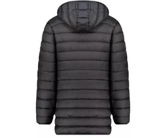 Geographical Norway vyriškas švarkas AMIGOMAP LONG HOOD DB Juodas MEN 233 Juodas (WZ5085H/GN-NOIR)