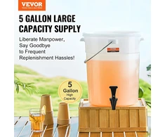 VEVOR Gėrimų dozatorius su kraneliu, 19 l