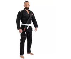 Gi BJJ treniruočių - Juodas DBX ELITE A0 + A0 diržas