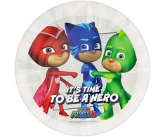 Gimtadienio vakarėlio lėkštės – Pižamų herojai (PJ Masks)