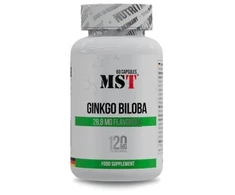 Ginkmedžio lapų ekstrakto kapsulės MST Ginkgo Biloba 60 kapsulių