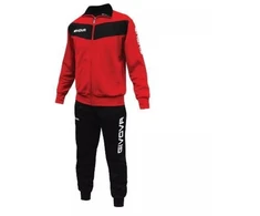 Givova Tuta Visa TR018 1210 sportinis kostiumas Raudona/Juoda