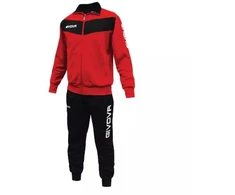 Givova Tuta Visa TR018 1210 sportinis kostiumas Raudona/Juoda