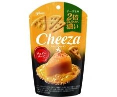 Glico Cheeza Cheddar Cheese 36g x 10 pcs x 8 display (JPY)