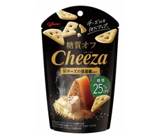 Glico Cheeza Low Carb Juodas Pepper Cheese 36g x 10 pcs x 8 display (JPY)