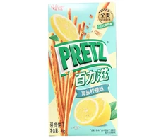 Glico Pretz Sea Salt &amp; Lemon Cookies 41g x 36 pcs (CHI)