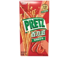 Glico Pretz Spicy Shrimp Cookies 41g x 36 pcs (CHI)