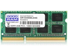 GOODRAM GR1600S364L11S/4G operatyvioji atmintis (DDR3 SO-DIMM; 1 x 4 GB; 1600 MHz; CL11)