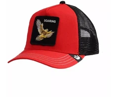 Goorin Bros. Falcon Fan Trucker tipo kepuraitė - 101-1995-Raudonas