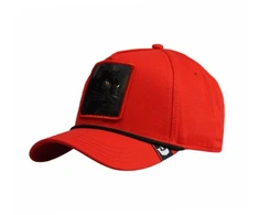 Goorin Bros. Juodoji Pantera 100 Raudona Snapback kepuraitė - 101-1108