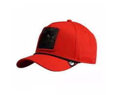Goorin Bros. Juodoji Pantera 100 Raudona Snapback kepuraitė - 101-1108