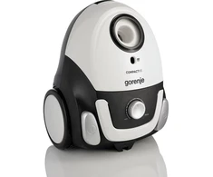 Gorenje VCEA11CXWII dulkių siurblys, 2 l, cilindrinis, sausam valymui, 750 W, su dulkių maišeliu