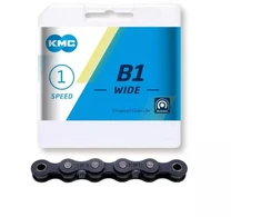 Grandinė KMC B1 plati 112 grandžių juoda BOX