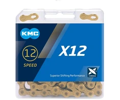 Grandinė KMC X12 Ti-N Gold