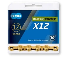 Grandinė KMC X12 Ti-N Gold Waxed