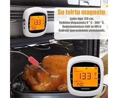 Grandininis pjūklas Belaidis BBQ Termometras "Easy BBQ Pro"