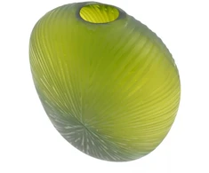 Dekoratyvinė stiklo vaza, 19×26 cm