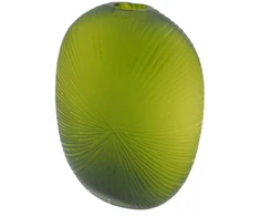 Dekoratyvinė stiklo vaza, 19×26 cm