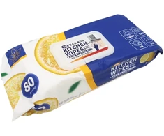 Grandininis pjūklas Drėgnos valymo servetėlės "Kitchen Wipes"