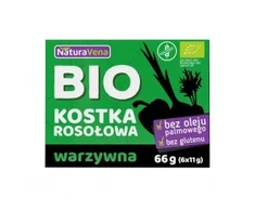 Grandininis pjūklas Ekologiškas daržovių sultinys kubeliais be glitimo NaturaVena, 66 g
