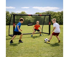 Grandininis pjūklas Futbolo vartai su tinklu 240x160x85 cm MOVEPRO