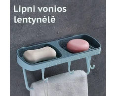 Lipni vonios lentynėlė
