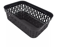 Grandininis pjūklas Plastikinė dėžutė su skylutėmis, 18 × 12 × 6 cm JUODA