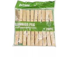 Grandininis pjūklas Skalbinių segtukai "Bamboo"
