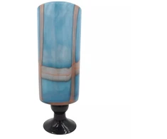 Stiklinė dekoratyvinė vaza, 14×40 cm
