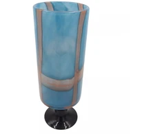 Stiklinė dekoratyvinė vaza, 14×40 cm
