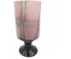 Stiklinė dekoratyvinė vaza, 14×30 cm
