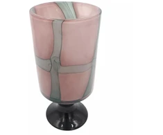 Stiklinė dekoratyvinė vaza, 14×30 cm
