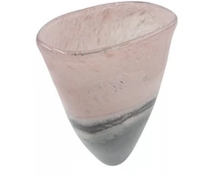 Stiklinė vaza – 17×11×37 cm | Forma Lumo kolekcija