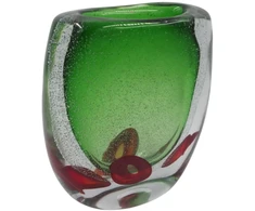 Stiklinė vaza, 18x7x27 cm – Forma Lumo kolekcija