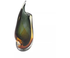 Stiklinė vaza „Forma Lumo“ – 13×8×30 cm