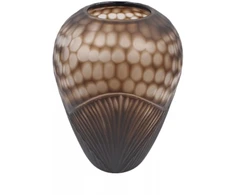 Stiklinė vaza „Forma Lumo“, 13.5 × 13.5 × 35.5 cm