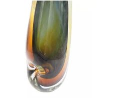 Stiklinė vaza „Forma Lumo“ – 13×8×30 cm