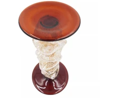 Grandininis pjūklas Stiklinė žvakidė – 12.5 × 24 cm