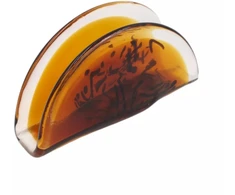 Grandininis pjūklas Stiklinis servetėlių laikiklis – 16.5×4×8 cm