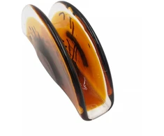 Grandininis pjūklas Stiklinis servetėlių laikiklis – 16.5×4×8 cm