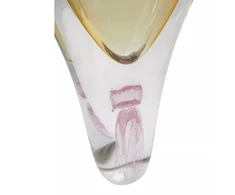 Stiklo skulptūra-vaza 18×8.5×31 cm
