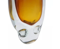 Stiklo vaza „Forma Lumo“ 16×9×26.5 cm