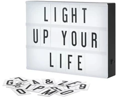 Grandininis pjūklas Šviečianti LED lenta spalvota (30 x 22 cm)