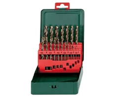 Grąžtas Grąžtų rinkinys metalui 19 vnt. Ø1-10mm HSS-Co, Metabo