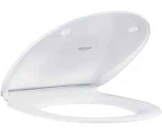 GROHE BAU CERAMIC, dangtis baltas su lėtu nusileidimu SLIM