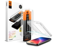 Grūdintas stiklas Glas.TR EZ Fit Pro skirtas iPhone 16 Pro Max / 17 Pro Max - Skaidrus, Spigen