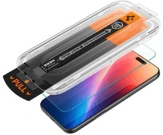 Grūdintas stiklas iPhone 16 Pro / 17 / 17 Pro skaidrus Spigen