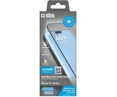 SBS Eyesafe Tempered Glass for iPhone 17/16 Pro with Applicator